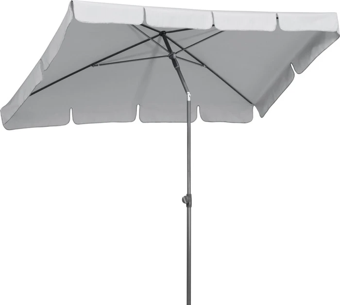 Schneider Aquila Sonnenschirm 225x120cm silbergrau