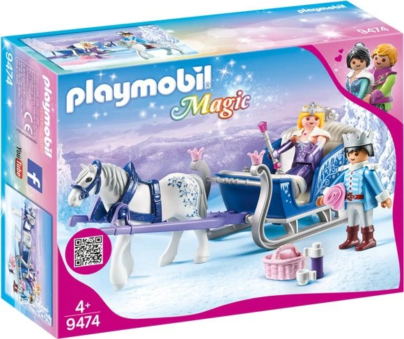 playmobil Magic Schlitten mit Königspaar