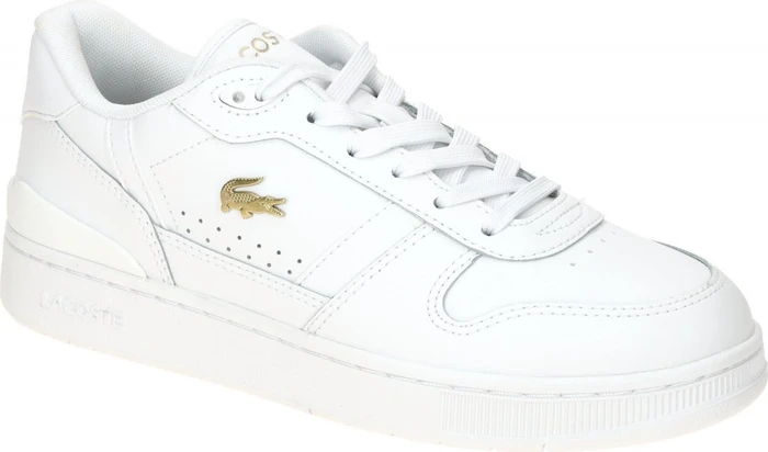 Lacoste T-Clip Set Leather weiß/gold (Damen)