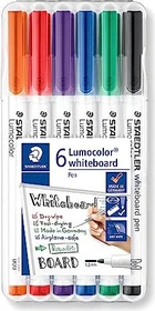 Staedtler Lumocolor Whiteboardmarker 301 sortiert, 6er-Set