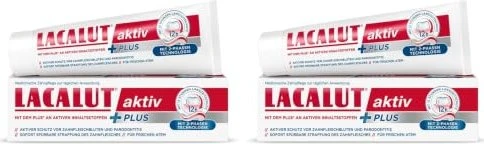 Lacalut Aktiv Plus Zahncreme, 75ml