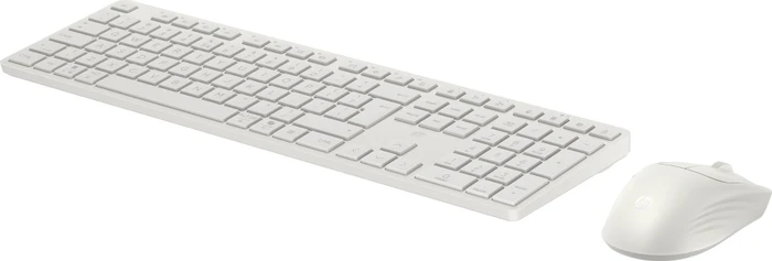 HP 490C Dual-Mode Keyboard and Mouse Combo, weiß, USB/Bluetooth, DE