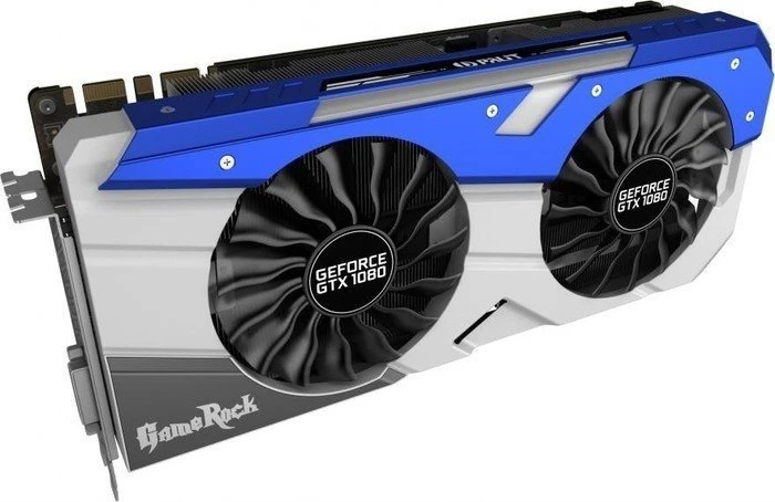 Palit GeForce GTX 1080 GameRock Premium, 8GB GDDR5X, DVI, HDMI, 3x DP
