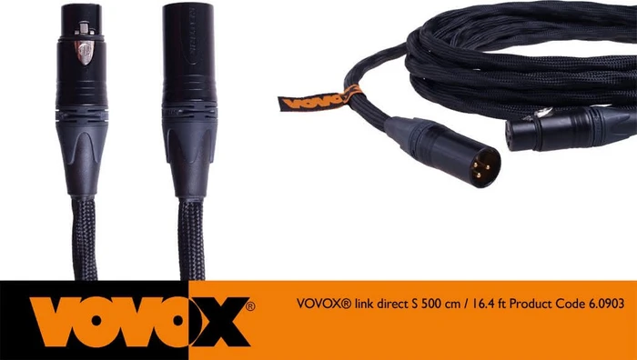 VOVOX link direct S XLRf/XLRm 5.0m