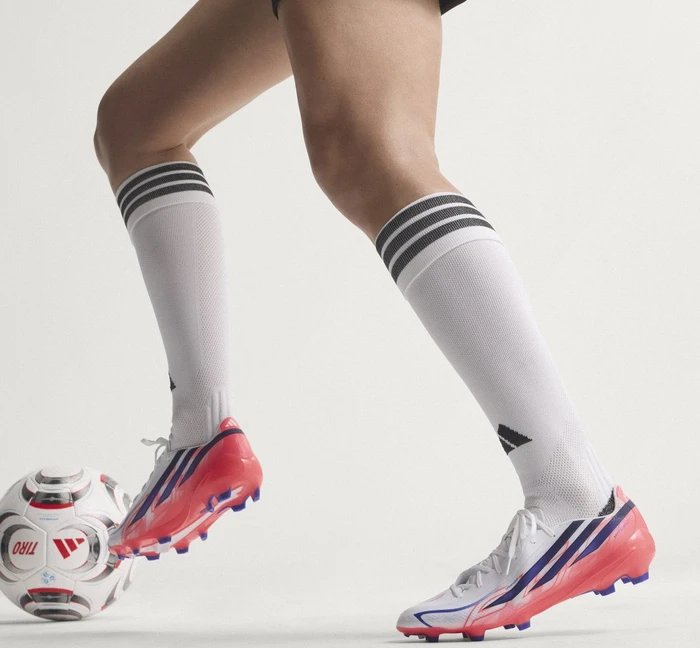 adidas F50 Hyperfast League FG cloud white/solar purple/solar turbo