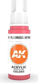 AK-Interactive 3rd Gen Acrylic Colors Acrylic Modelling Colors fluorescent magenta, 17ml