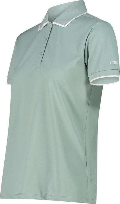 CMP Stretch Pique Poloshirt kurzarm jade (Damen)