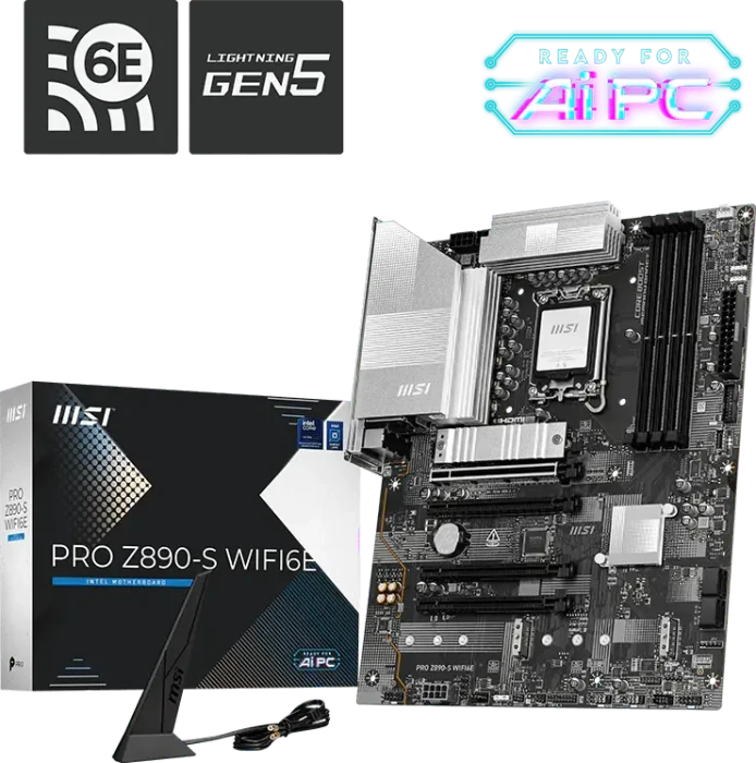 MSI PRO Z890-S WIFI6E (Intel 1851)