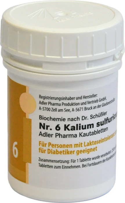 Adler Schüßler Salz Kautabletten, 100g