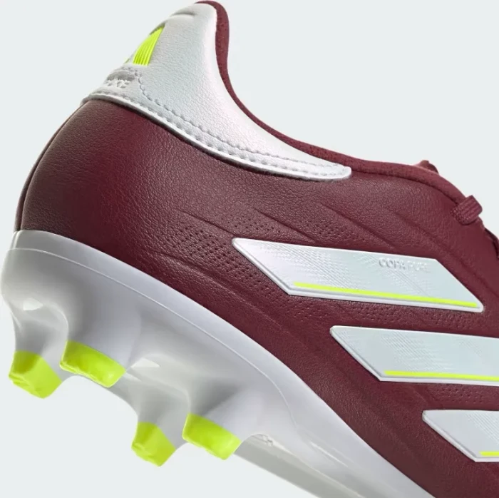 adidas Copa Pure II League FG shadow red/cloud white/team solar yellow 2