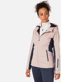 Rossignol Softshell Hooded Skijacke powder pink (Damen)