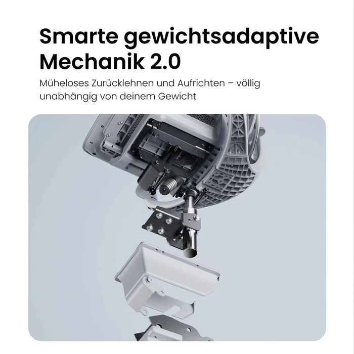 Sihoo Doro C300 Pro V2 adaptiver ergonomischer Bürostuhl, mit Fußstütze, weiß