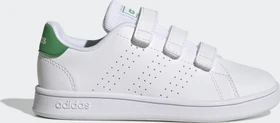 adidas Advantage Court Lifestyle Hook-and-Loop cloud white/green/core black (Junior)