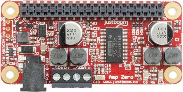JustBoom Amp Zero pHAT for the Raspberry Pi Zero