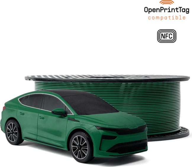 Prusa Prusament NFC PETG, emerald green, Spule, 1.75mm, 1.00kg
