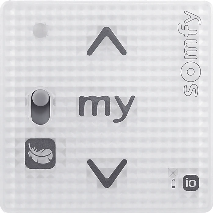 Somfy Smoove RS100 IN io Pure Shine Funkwandsender