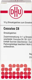DHU Cocculus C6 Globuli, 10g
