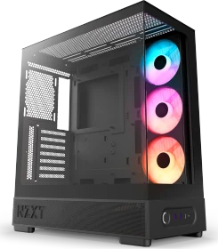 NZXT S5 RGB Black, Glasfenster (CC-S51FB-01)