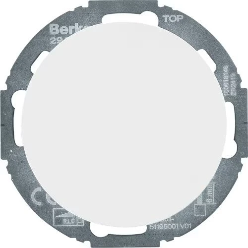 Berker Serie R.classic Universal-Drehdimmer Serie, weiß glänzend