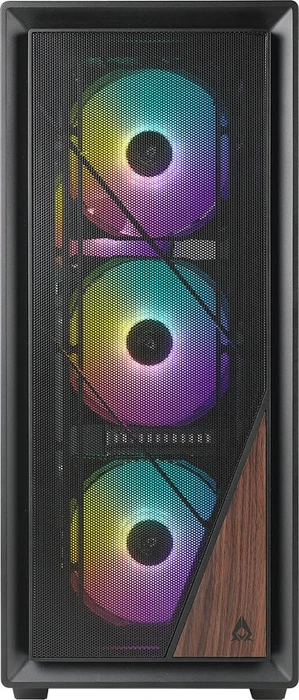 AZZA Forest Black, schwarz, Glasfenster