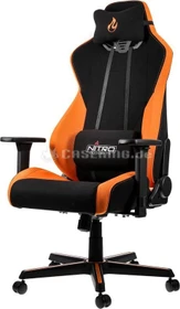 Nitro Concepts S300 Horizon Orange Bürostuhl, schwarz/orange