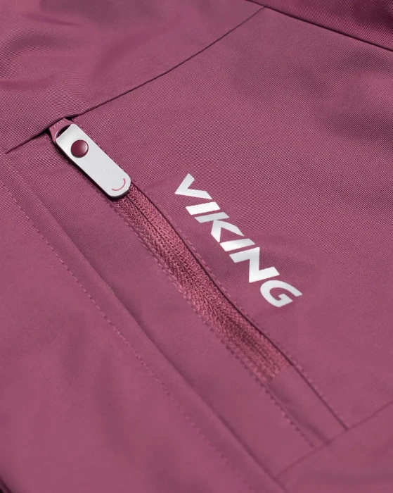 Viking Toasty Winter Thermal Overall Skianzug plum (Junior)