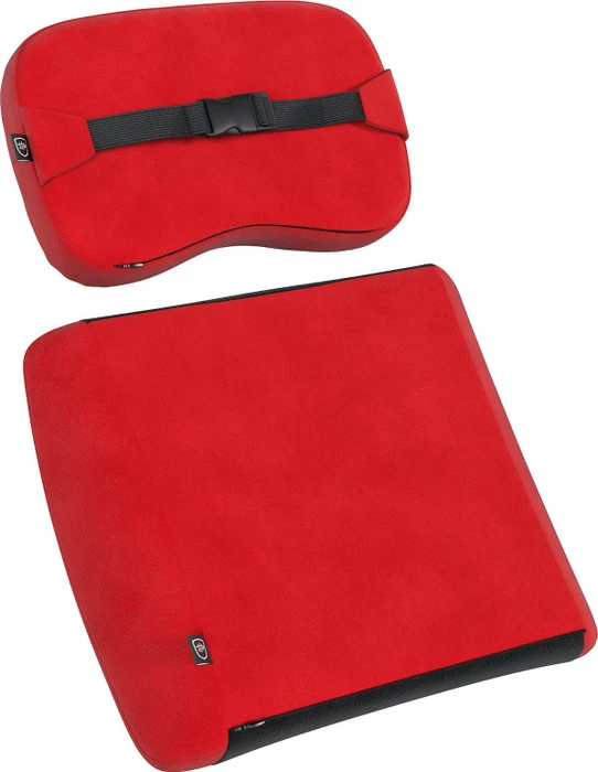 noblechairs Kissen-Set Doom Edition, schwarz/rot