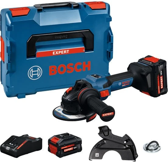 Bosch Professional Expert EXWS18V-15S BITURBO Akku-Winkelschleifer