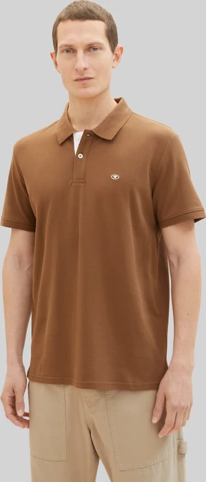 Tom Tailor Piqué Poloshirt kurzarm braun (Herren)