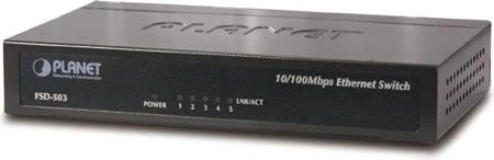 Planet FSD Desktop Switch, 5x RJ-45