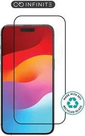 eSTUFF Infinite Titan Shield Full Cover Screen Protector für Apple iPhone 15 Plus schwarz