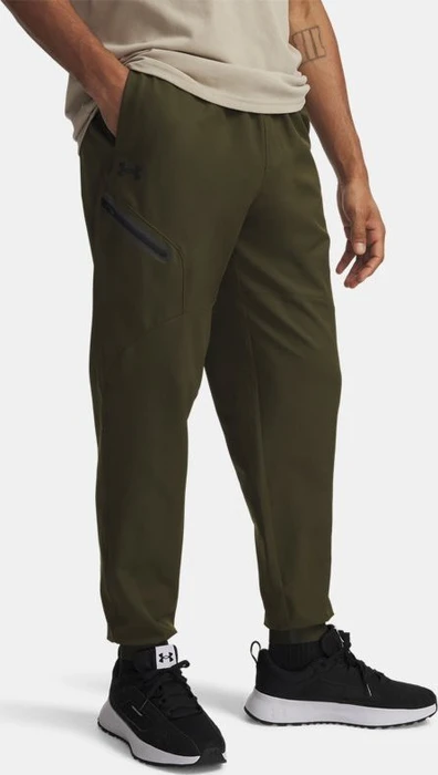 Under Armour Unstoppable Trainingshose lang expedition green/black (Herren)