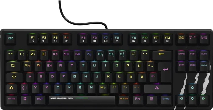 Hama uRage M3chanical RDX Slim-Size Gaming Keyboard, USB, DE