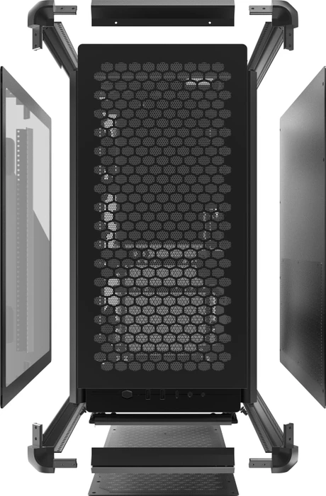 Cooler Master MasterFrame 600, schwarz, Glasfenster