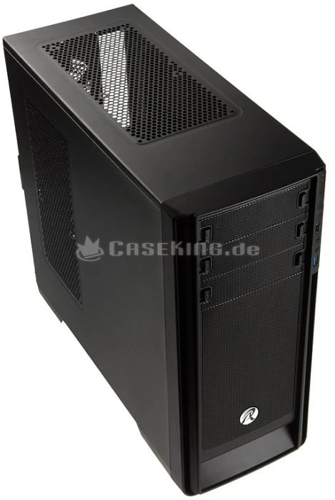 Raijintek Agos schwarz, schallgedämmt