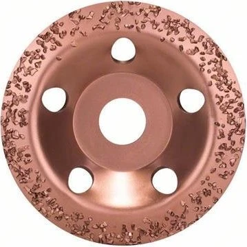 Bosch Professional Wolfram Carbide Topfscheibe schräg grob, 115x22.23mm, 1 Stück