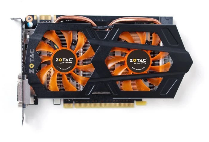 Zotac GeForce GTX 650 Ti Boost, 2GB GDDR5, 2x DVI, HDMI, DP