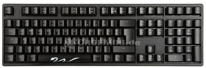 Ducky Shine 3, LEDs violett, MX Brown, USB, DE