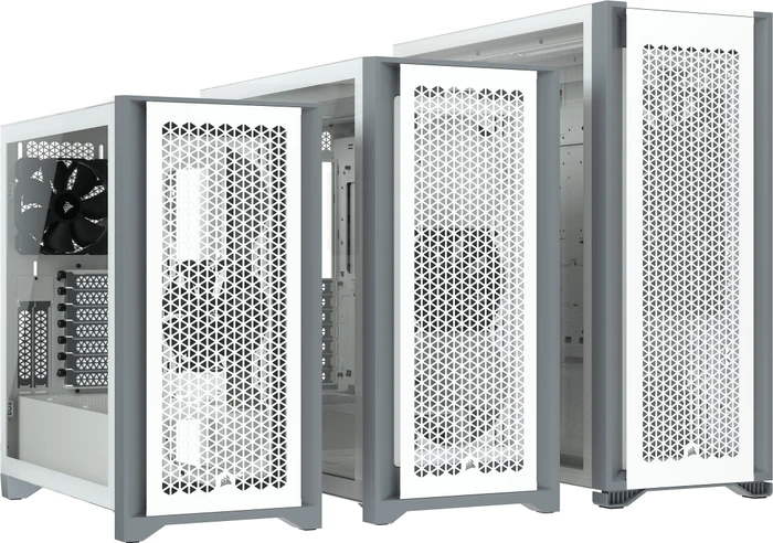 Corsair 7000D Airflow, weiß, Glasfenster