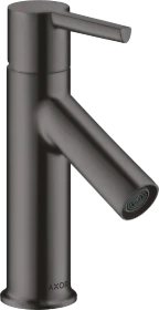 Hansgrohe Axor Starck Einhebel-Waschtischmischer 80 mit Hebelgriff und Ablaufgarnitur brushed black chrome