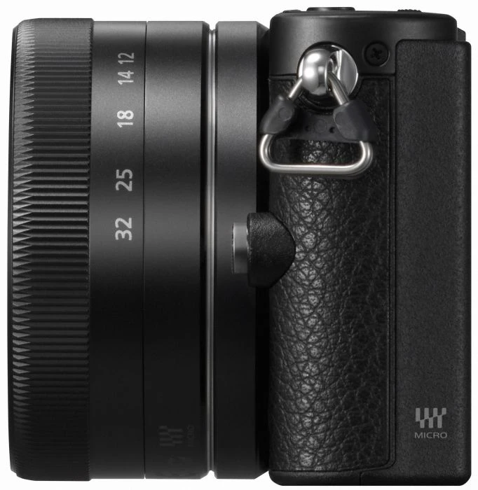 Panasonic Lumix DMC-GM1 schwarz mit Objektiv Lumix G Vario 12-32mm 3.5-5.6 ASPH OIS