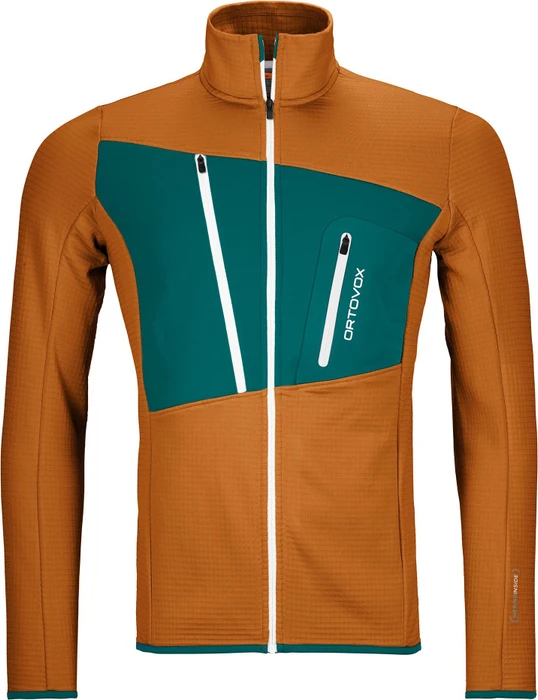 Ortovox Fleece Grid Funktionsjacke sly fox (Herren)