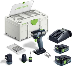 Festool TXS 12 2.5-Set Akku-Bohrschrauber inkl. Systainer + 2 Akkus 2.5Ah + Zubehör
