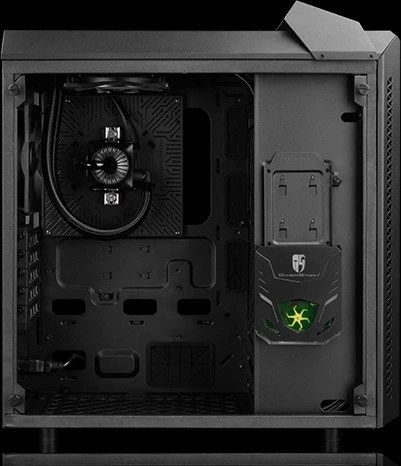 DeepCool Gamer Storm Baronkase Liquid schwarz, Glasfenster