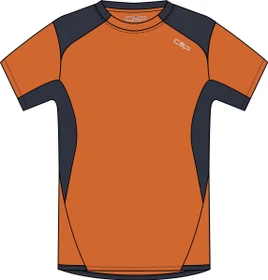 CMP Unlimitech Mesh Funktionsshirt kurzarm orange (Herren)