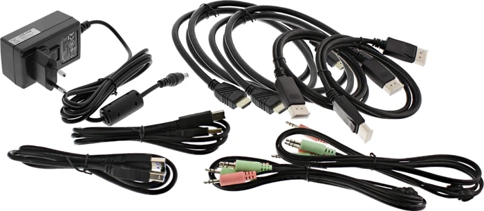 InLine 2-Port HDMI DisplayPort KVM-Switch