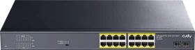 Cudy GS100 Series Rackmount Gigabit Switch, 16x RJ-45, 2x SFP, 200W PoE+ (GS1020PS2)