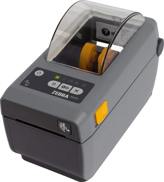 Zebra ZD411d 203dpi, BT, dunkelgrau, Thermodirekt