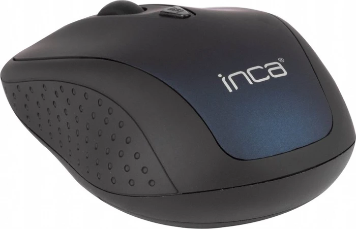 Inca IWM-201RL Silent Wireless Mouse blau/schwarz, USB