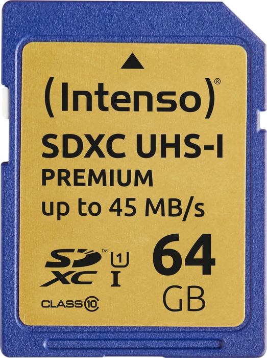 Intenso Premium R45 64GB, UHS-I U1, Class 10